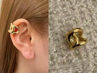Chanel 26k 耳骨夾 金色 銀色 單隻 耳環 clip on earrings 戒指 rings