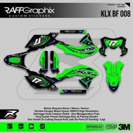 Decal KLX BF FULL BODY / STICKER KLX BF / STICKER KLX / DECAL KLX BF 150L / DECAL STICKER KLX BF 1