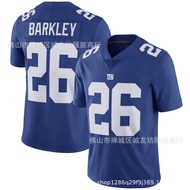 Rugby Jersey Giant 26 White New York Saquon Barkley Jersey 【RY】