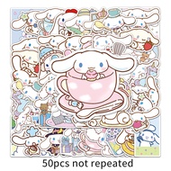 50 pcs Sanrio Cinnamoroll sticker ezlink card stickers notebook school supplies set stationery tumbler sticker waterproof