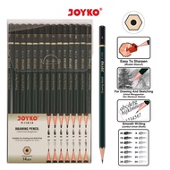Drawing Pencil Joyko Drawing Pencil P-118-14 1 Set of 14 Pcs