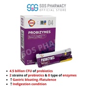 GKB Probizymes 10s (Probiotics with Enzymes for Digestion)