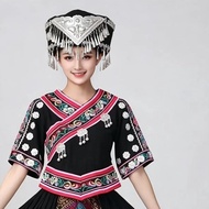 Ethnic Ethnic Strong Ethnic Miao Ethnic Yao Ethnic Hat Minority Ethnic Dance Performance Headwear Je