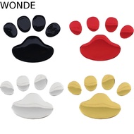 WONDE Car Stickers Cute Paw Door Mirror Bumper Cat Dog Footprint Footprint Sticker