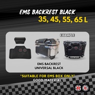 TOP BOX BACKREST CUSHION PAD FOR EMS TOP BOX 35L 45L 55L 65L -Comfortable Back Rest Pad Support Foam