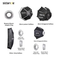 SIDANDE Softbox mount to Bowens Mount Adapter Ring Spotlight Reflector Diffuser for Sidande Q40 Q40C