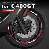 Motorcycle Wheel Sticker Waterproof Rim Stripe C400GT Accessories for BMW C400 C 400 GT 2019 2020 20