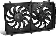 DNA MOTORING OEM-RF-0838 Factory Style Radiator Fan Assembly Compatible with 16-20 Mitsubishi Outlander