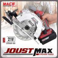 Mace Plus MT-CS21V Cordless Circular Saw Laser Light Aperture 4.0AH Lithium Battery Cutting Machine