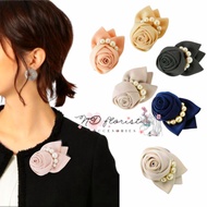 Flower leaf corsage, flower corsage, flower pin