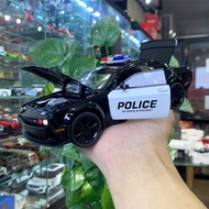 Mô hình xe cảnh sát Dodge Challenger SRT Hellcat tỉ lệ 1:22 Double Horses