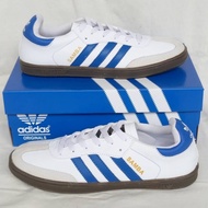 ADIDAS samba white blue