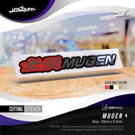 Uq Cutting Mugen Sticker/Custom Waterproof Sticker