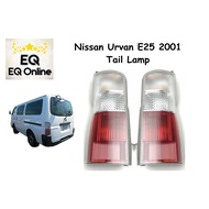Nissan Urvan E25 2008 Tail Lamp Taiwan Tail Lamp 2009 2010 2011 2012 2013 2014 2015