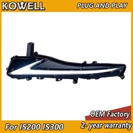 Car Styling for Lexus IS200 IS300 Day Running Light 2016-2020 Daytime Running Lights Trun Signal DRL