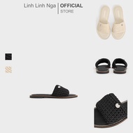 Woven Slide Sandals - CK1-70580229 Genuine full bill