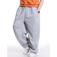 Spring Autumn Loose Sweatpants Sweatpants Parkour Long Pants Men Plus Fat Plus Hip-Hop Pants Hip-Hop