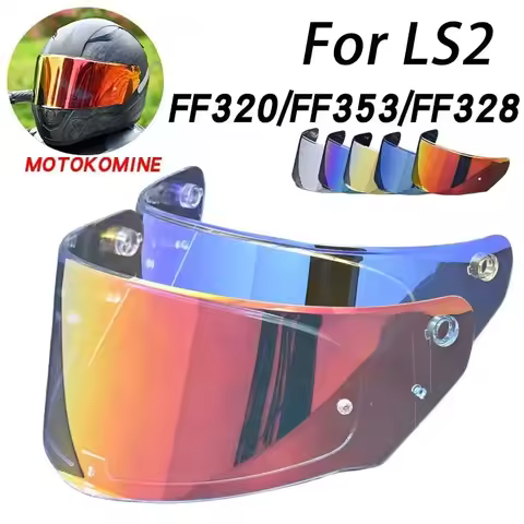 Visor for LS2 FF320 Stream FF353 Rapid FF328 FF800 Motorcycle Helmet UV Protection windshield acceso