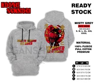 HOODIE SUNMORI GX SERIES SAMURAI RIDER BORN TO SUNMORI ORIGINAL FLEECE TEBAL - jaket hoodie motor su