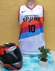 FULL SUBLIMATION JERSEY (Spurs) we customized number and surname for you