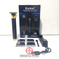 KEMEI KM-1971 Professional Hair Clipper Black Edition Cordless Trimmer - Alat Cukur Rambut Kumis &amp; Jenggot Elektrik Tanpa Kabel KEMEI KM-1971 Original