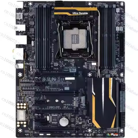 ZH. Used For Gigabyte GA-X99-SLI Motherboard LGA2011 DDR4 ATX