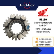 100% ORIGINAL HONDA RS150 Engine Gear C-6 24T Spare Part 23521-K56-N00