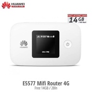 Huawei E5577 Modem Mifi 4G LTE Free Kuota 14GB