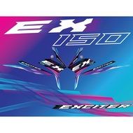 STRIPE MOTOR PANTULAN CAHAYA YAMAHA EXCITER Y15ZR RAINBOW REFLECTIVE