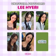 (GET 5 PCs) LEE HYERI/ UNOFFICIAL PHOTOCARD/ KOREAN DRAMA ACTREES/ KOREAN AKTOR PHOTOCARD/ KOREAN AK