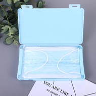 สินค้าพร้อมส่งที่ไทย กล่องเก็บแมสแบบพกพากล่องใส่หน้ากากอนามัยกันน้ำกันฝุ่น พกพาสะดวก เรียบสะอาดดูดี 