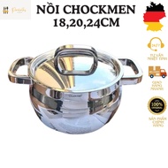 CHOCKMEN stainless steel pot, induction cooker stainless steel pot, induction cooker, 316 stainless 