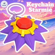 CLICKY CLICKER KEYCHAIN - STARMIE POKEMON - STRESS REDUCE KEYCHAIN