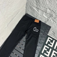 ((Don't Get Stuck) Guangzhou God of Fortune EVISU Winter Street Wear Letter Embroidery Slim-fit Smal