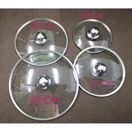 HOME4U - Penutup Kaca Periuk Dessini Full Glass Lid Loose Dessini (Tudung Periuk Dessini)