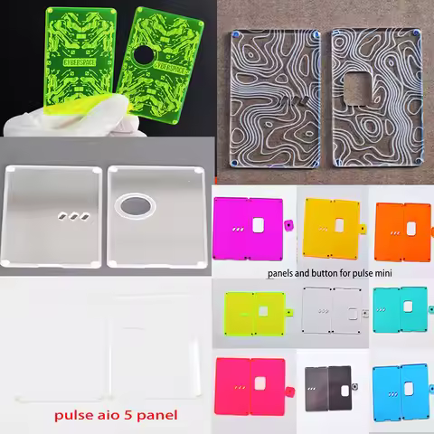 Replacement Panel MK MODS square panels for PULSE AIO.5 5 3 v3 KIT Pulse aio MINI panel Tank pulse A