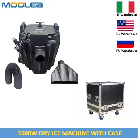 Low Lying Smoke Machine Nimbus 3500W Dry Ice Fog Machine For Wedding Stage Party With Pipe And Nozzl