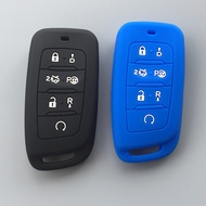 【cw】 Silica Gel Car Key Cover Case Shell For Changan CS75 PLUS CS85 COUPE CS95 2017 2018 2019 7button key Accessories ！