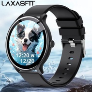 LAXASFIT 2025 ใหม่Smartwatchผู้ชายกีฬาและฟิตเนสIP68 กันน้ําบลูทูธสําหรับAndroid IOS Smartwatchสําหรั
