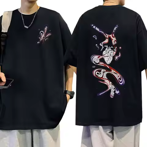Anime The Summer Hikaru Died T-Shirt Hikaru Yoshiki Manga Short Sleeve T-shirts Cosplay Men Women Fa