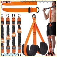 LETTER Pull Up Assistance Bands, Heavy Duty Fitness Equipments Pull Up Workout Band,  Adjustable Lat