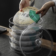 Tea Storage Box Tea Cake Storage Tea White Tea Multi-layer Dustproof Tea Box Pu Tea Cake Rack 'er Te
