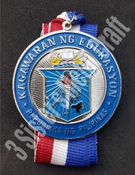 Medals Silver ( Kagawaran 6cm ) DEPED