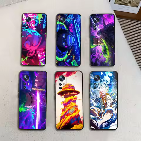Luffy One Piece Zoro Case for Xiaomi Mi 9 13T 10T 11 Lite 5G NE 11T Pro Pocophone F1 Cover TPU Black