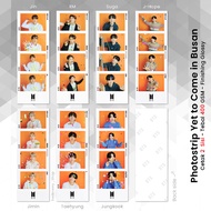 Photostrip BTS Yet to Come in BUSAN - Fotostrip 2-sided Merchandise Army KPOP Glossy Lamination Unofficial