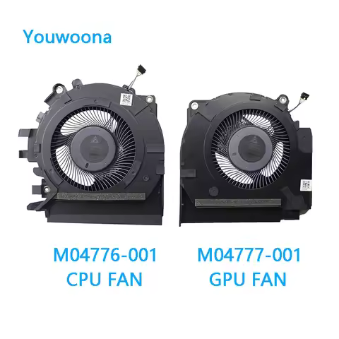 NEW ORIGINAL LAPTOP CPU GPU Cooling Fan For HP Envy 15-EP M04777-001 M04776-001 TPN-Q237