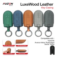 TOYOTA FUZEN - LuxeWood Leather for Avanza Veloz Rush GR 2026 Rush GR Sport Agya GR Sport Daihatsu X