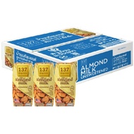 137 Degree Real Almond Unsweetened Non Dairy Milk 8x3x180ml