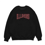 Bexley Sweater Basic Crewneck Long Sleeve ILLINOIS M-XXL Unisex [Men & Women]