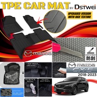 (Upgraded TPE) TPE Car Mat Car Carpet Karpet Kerete TPE Mazda CX5 CX-5 2018-2023 Carmat Car Floor Mat CX5 Car Mat